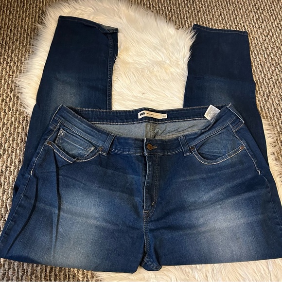 Levi's Denim - Levi Mid Rise Skinny Jeans Denim Size 20W